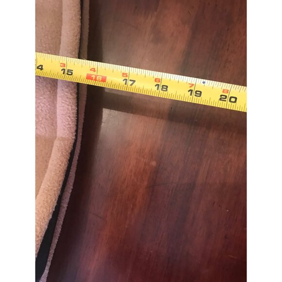 Snow Angel Winter Dog Coat - Tan Fleece with Black Goretex - Large Breeds  Barre - Picture 10 of 15